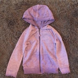 Girls zip up hoodie